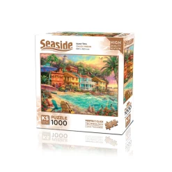 Puzzle 1000 pièces : Heure de l'île - Ks Games