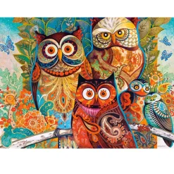 Puzzle 2000 pièces : Hiboux - Castorland