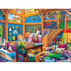 Puzzle 550 pièces : Home Sweet Home - Hobby Time - Master Pieces