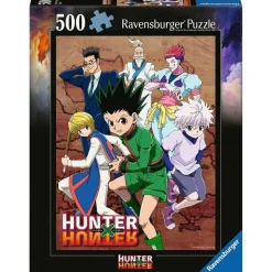 Puzzle 500 pièces : Hunter x Hunter- Prêt pour le combat ! - Ravensburger