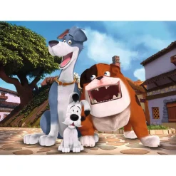 Puzzle 45 pièces : Idéfix et les irréductibles : Idéfix et ses amis - Nathan