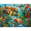 Puzzle 2000 pièces : Idylle de Tigres - Ks Games
