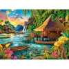 Puzzle 1000 pièces : Ile Tropicale - Castorland