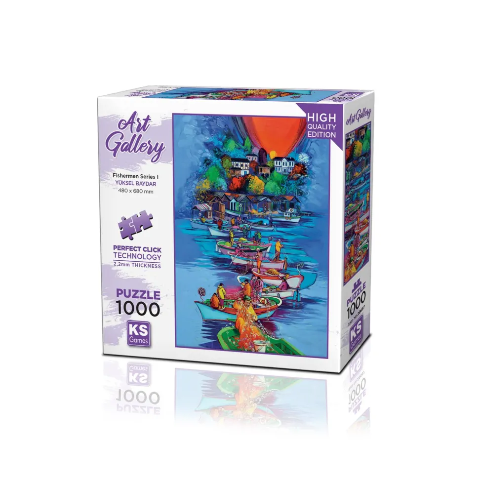Puzzle 1000 pièces : Ishermen Series I - Ks Games