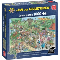 Puzzle 1000 pièces : Jan van Haasteren - Le recensement annuel des oiseaux - Jumbo