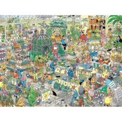 Puzzle 1000 pièces : Jan van Haasteren - Jardinerie - Jumbo