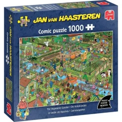 Puzzle 1000 pièces : Jan van Haasteren - Le jardin de légumes - Jumbo