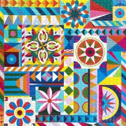 Puzzle 1000 pièces : Jardin de soleil - Eeboo