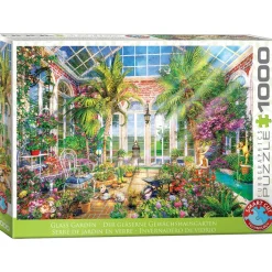 Puzzle 1000 pièces : Jardin de verre Conservatoire d'été - Eurographics