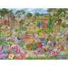 Puzzle 1000 pièces : Jardin fleuri - Gibsons