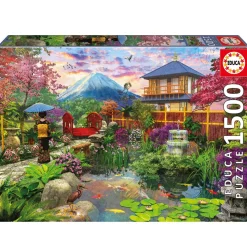 Puzzle 1500 pièces : Jardin Japonais - Educa