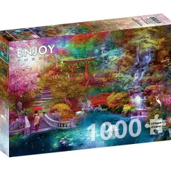 Puzzle 1000 Pièces : Jardin Japonais - EnjoyPuzzle