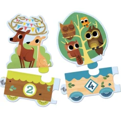 Puzzle 20 pièces : Je compte - Djeco