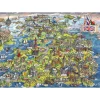 Puzzle 1000 pièces : Jolie Grande-Bretagne - Gibsons