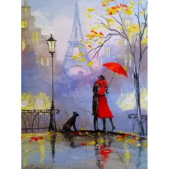 Puzzle 1000 Pièces : Jour de Pluie à Paris - EnjoyPuzzle