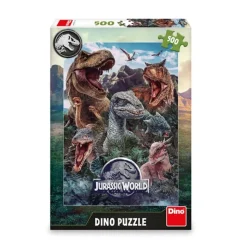 Puzzle 500 pièces : Jurassic World - Dino