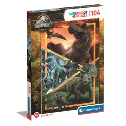 Puzzle 104 pièces : Jurassic World - Clementoni