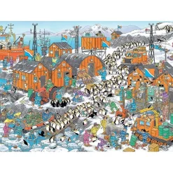 Puzzle 1000 pièces : JVH - Expédition au Pôle Sud - Jumbo