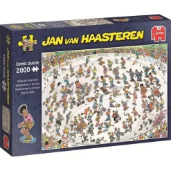 Puzzle 2000 pièces : JVH - Faire du skate - Jumbo