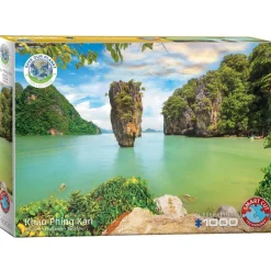 Puzzle 1000 pièces : Khao Phing Kan, Thaïlande - Eurographics