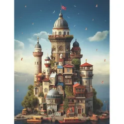 Puzzle 1000 pièces : Kiz Kulesi - Anatolian