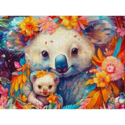 Puzzle 1000 Pièces : Koala Kuddles - EnjoyPuzzle
