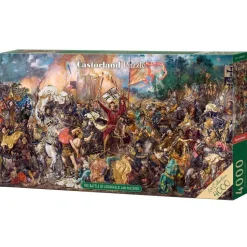 Puzzle 4000 pièces : La bataille de Grunwald, Jan Matejko - Castorland