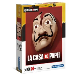 Puzzle 500 pièces : La Casa de Papel - Clementoni