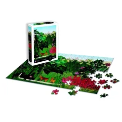 Puzzle 1000 pièces : La cascade - Le douanier Rousseau - Sentosphère