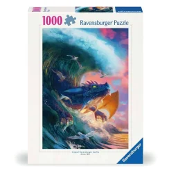 Puzzle 1000 pièces - La course du dragon - Ravensburger