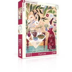 Puzzle 1000 pièces : La Dame aux plantes - New York Puzzle Company