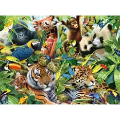 Puzzle 1500 pièces : La diversité du monde animal - Schmidt