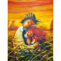 Puzzle 1000 Pièces : La Famille Épouvantail - Magnolia