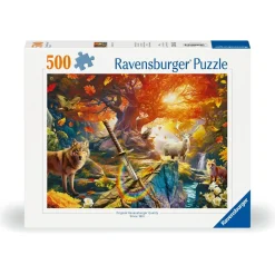 Puzzle 500 pièces : La forêt d'Excalibur - Ravensburger