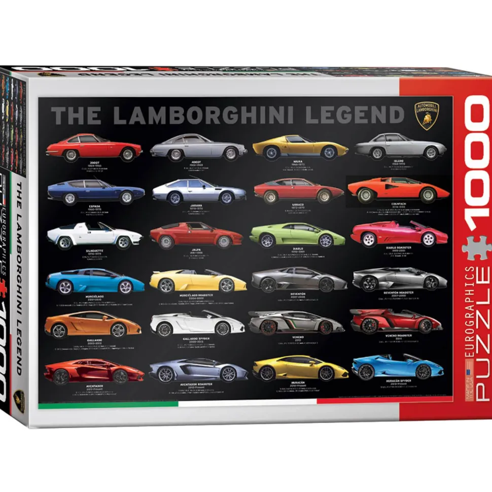Puzzle 1000 pièces : La légende Lamborghini - Eurographics