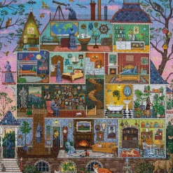 Puzzle 1000 pièces : La Maison de l'Alchimiste - Eeboo
