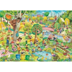 Puzzle 150 pièces : La nature est un jeu denfant - Schmidt