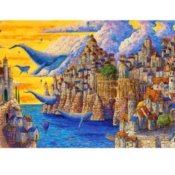 Puzzle 1000 pièces : La plus lointaine baie - Castorland