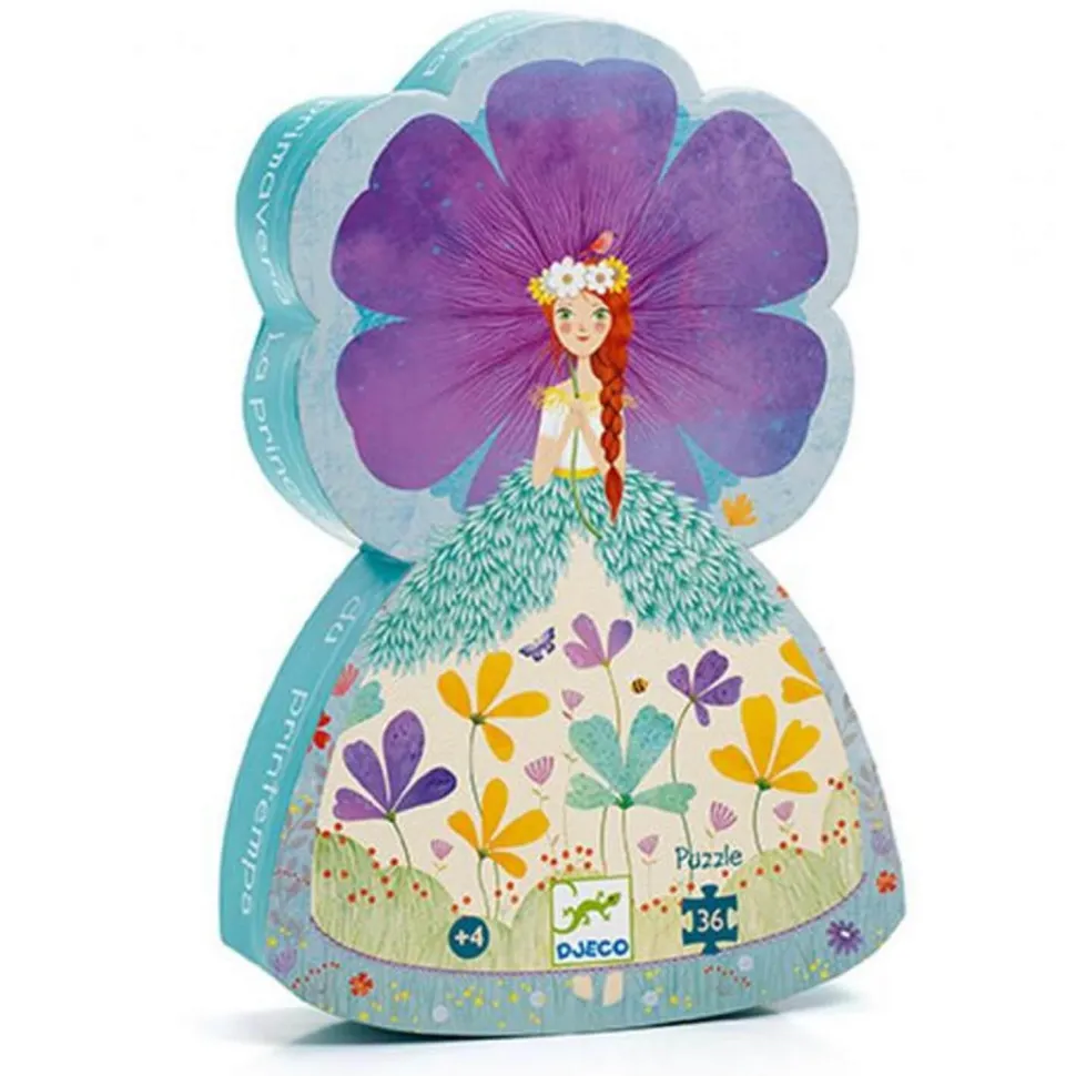 Puzzle 36 pièces : La princesse du printemps - Djeco