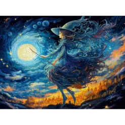 Puzzle 1000 Pièces : La Soirée des Sorcières - EnjoyPuzzle