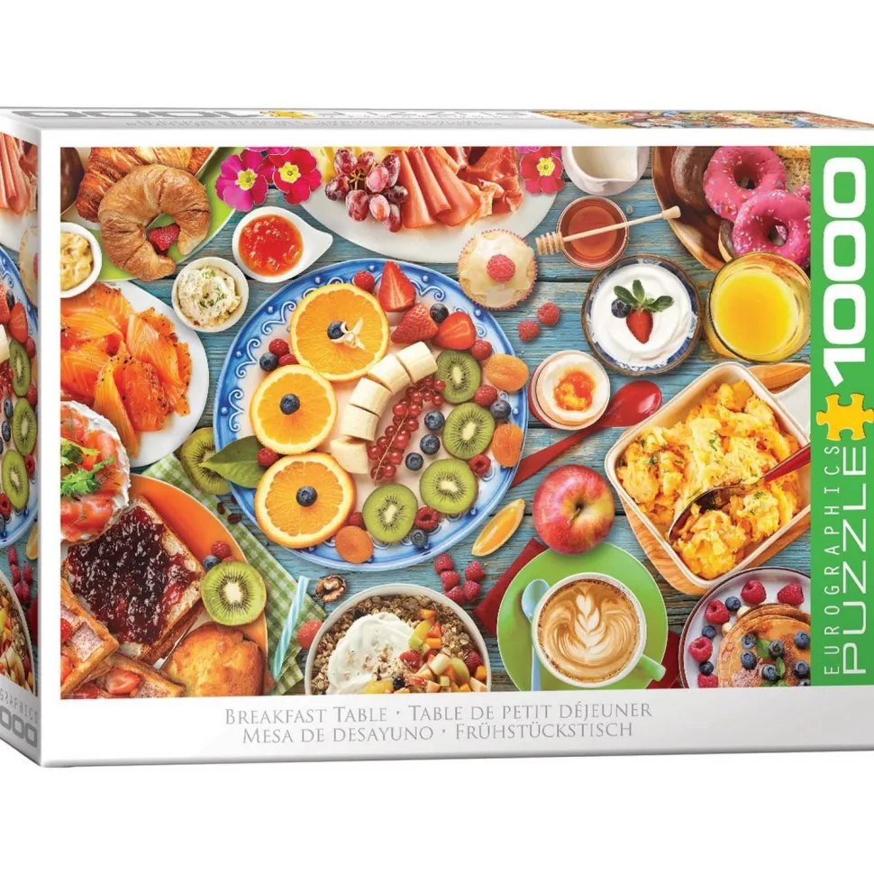 Puzzle 1000 pièces : La table du petit déjeuner - Eurographics