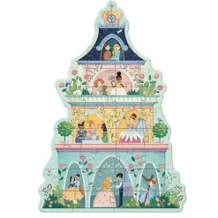 Puzzle 36 pièces : La tour des princesses - Djeco