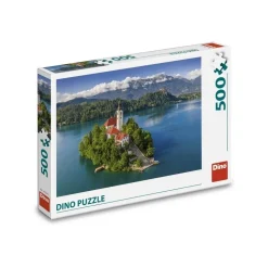 Puzzle 500 pièces : Lac de Bled - Dino