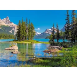 Puzzle 500 pièces : Lac Maligne, Canada - Castorland