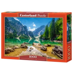 Puzzle 1000 pièces : Lac paradisiaque - Castorland