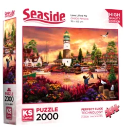 Puzzle 2000 pièces : L'amour m'a soulevé - Ks Games