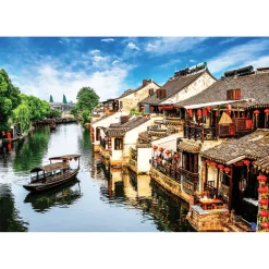 Puzzle 2000 pièces : L'Ancienne ville de Xitang - Anatolian