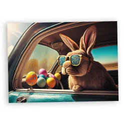 Puzzle 1000 pièces : Lapin stylé - Abi Games