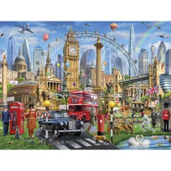Puzzle 1000 pièces : L'appel de Londres - Gibsons