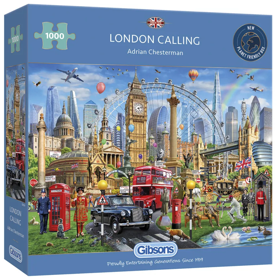 Puzzle 1000 pièces : L'appel de Londres - Gibsons